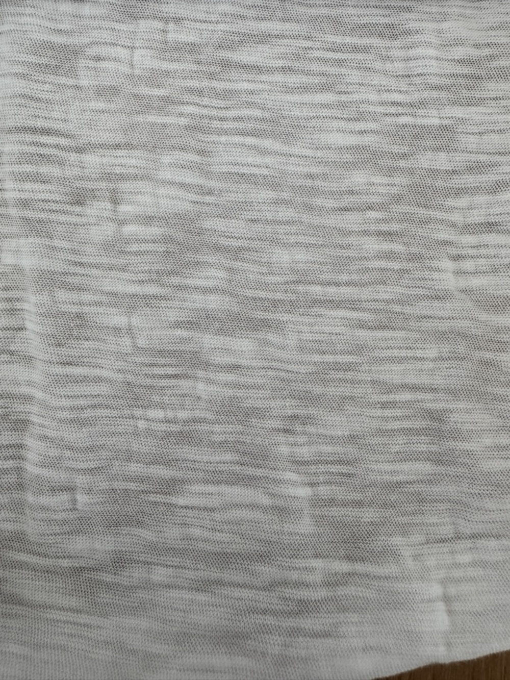 Madewell White Short-Sleeve Slub Scoop Neck Tee - Picture 6 of 6